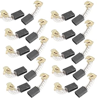 Aexit 20pcs Electric Electric Motors Motor Spring Carbon Brushes Power Tool Fan Motors Repairing Parts