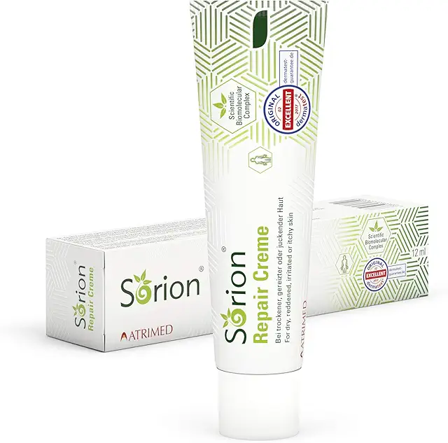 Sorion Repair Creme – Ayurvedische Spezialpflege bei Hautirritationen, Juckreiz & Rötungen (12 ml)