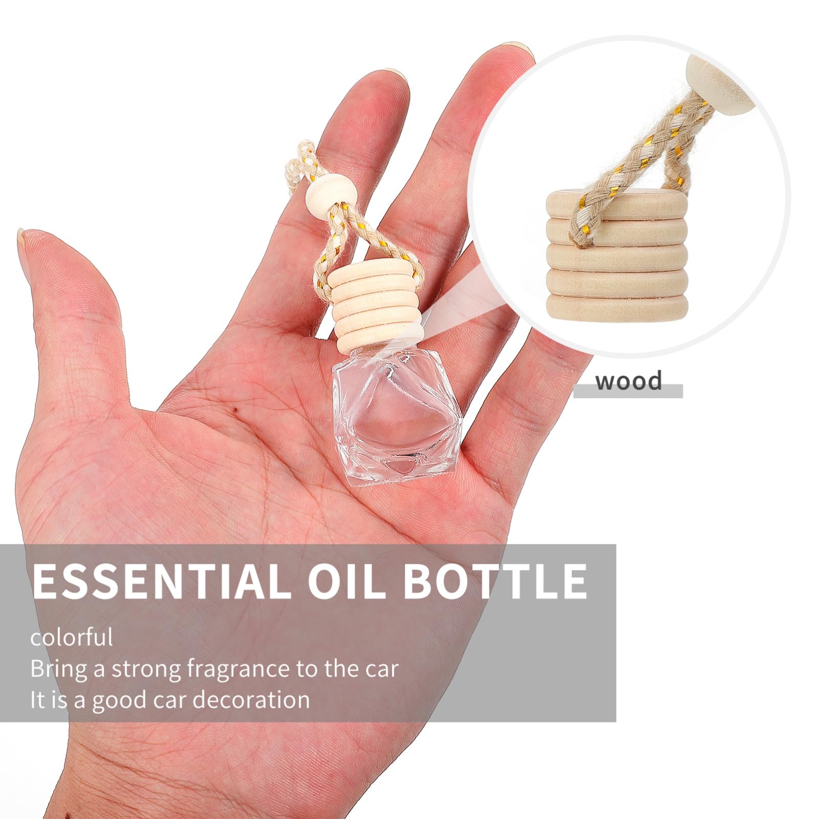 Mikinona 9 Set Di Bottiglie Di Profumo Da Appendere All'auto in Decorazione Pendente 6 Pezzi * 9
