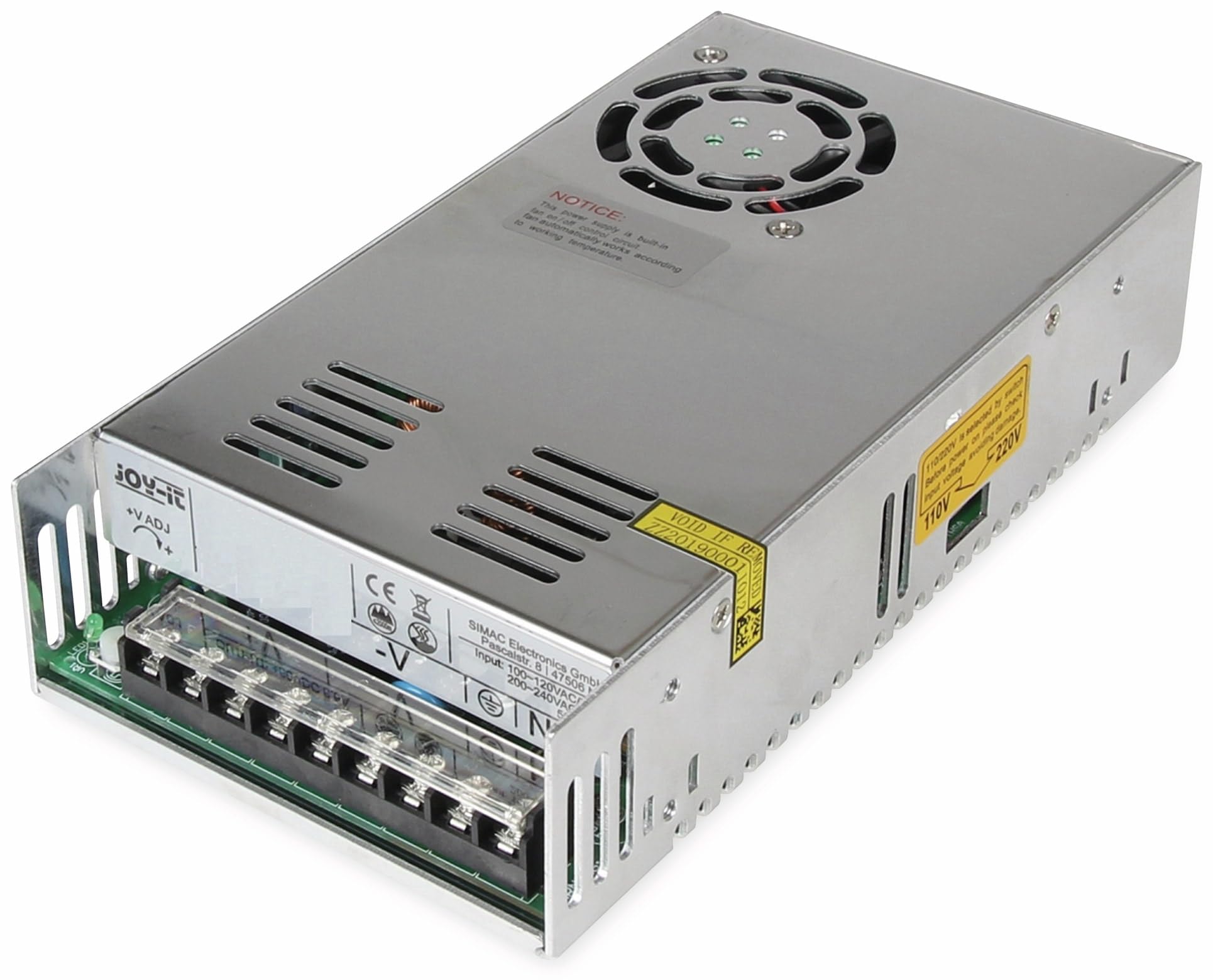 Joy-IT JT-RD6012-NT Industrie-PC-Netzteil, 12 A, 60 V DC, 720 W
