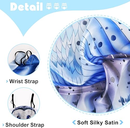 Miniatura 6 de IROLEHOME Disfraz de pájaro para adultos, alas de búho para mujer, máscara de pájaro como disfraz de águila, disfraz de Halloween, chal de disfraz