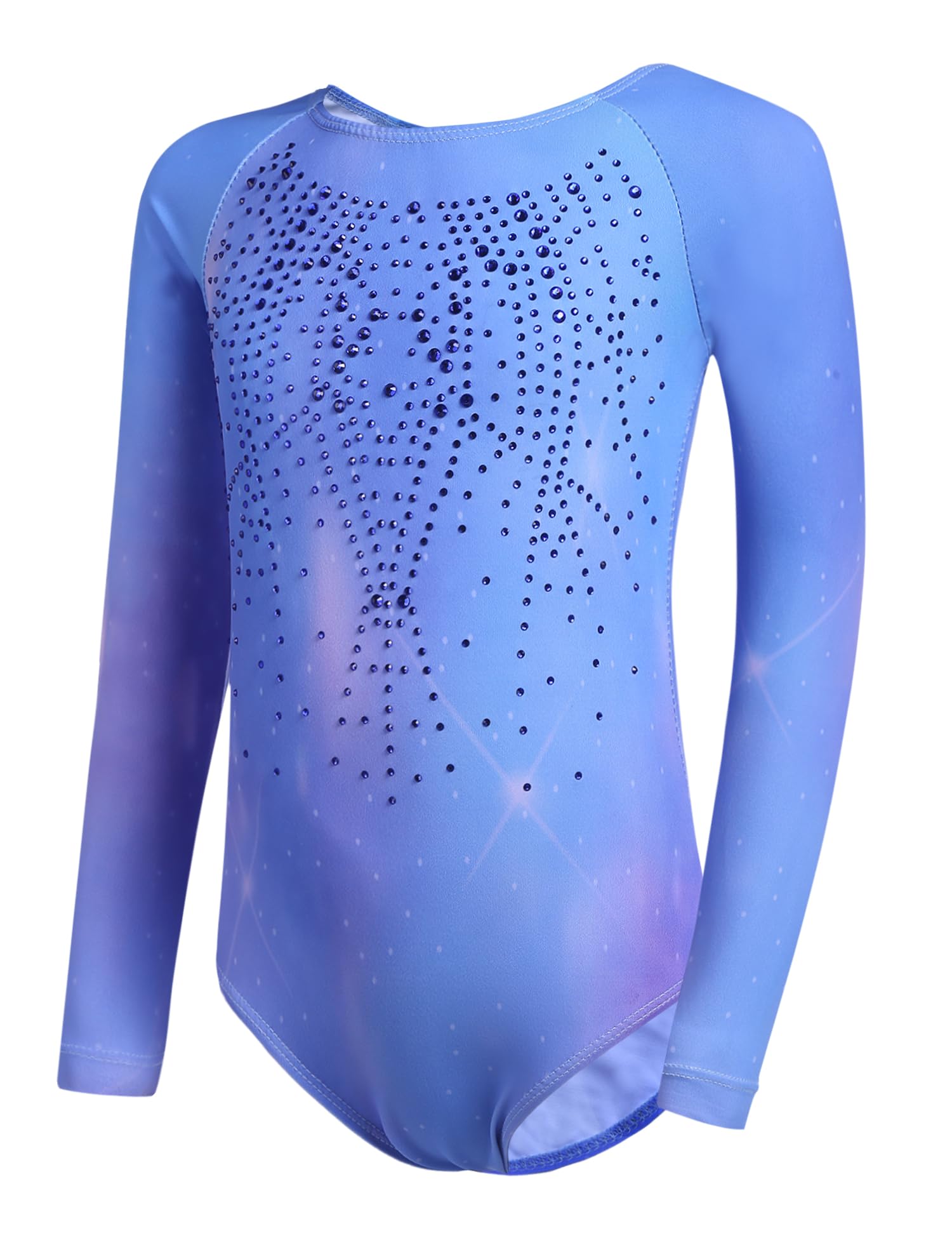 trudge Maillot de Gimnasia Leotardos de Danza Body Ballet Clásico Manga Larga para Niña 3-12 Años