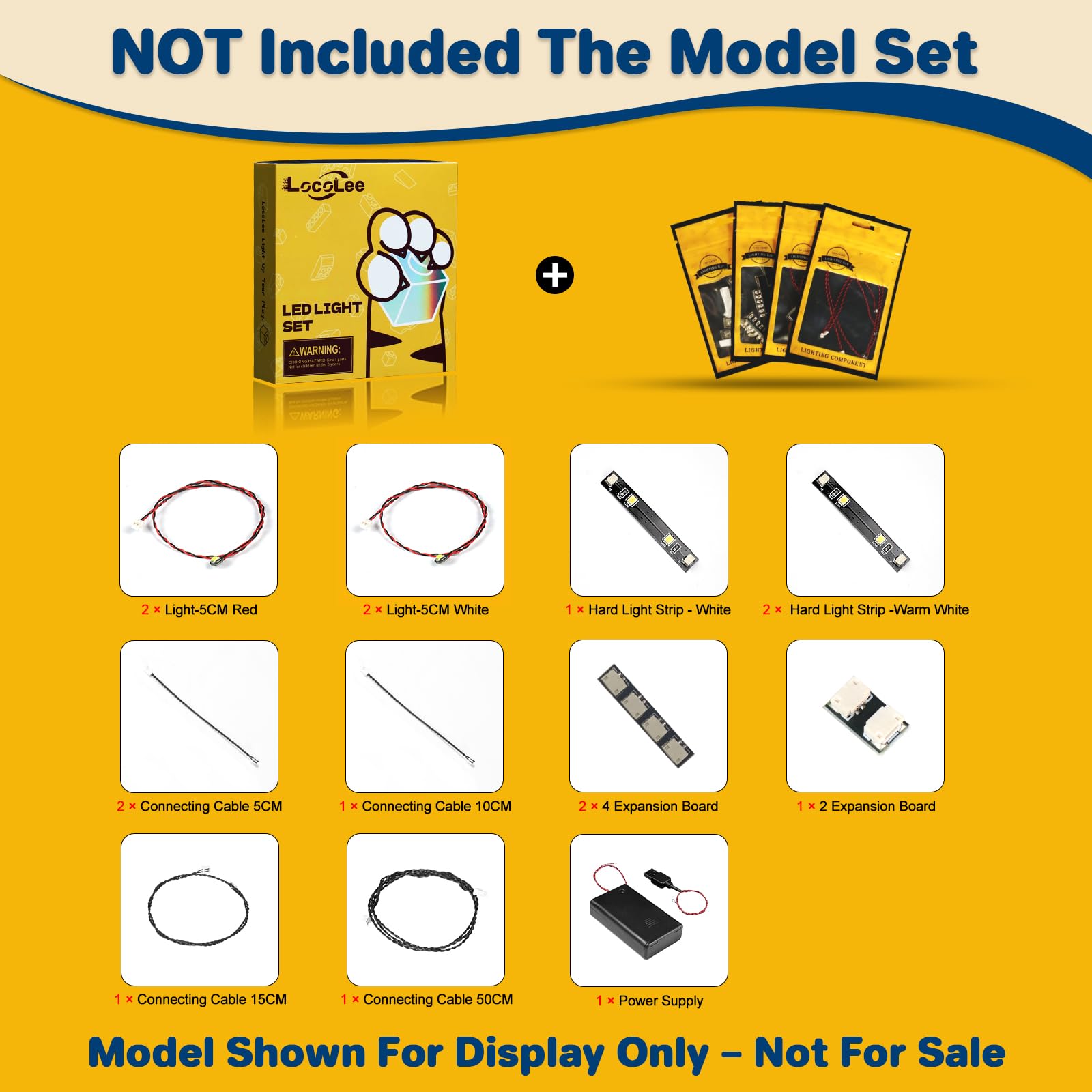 LocoLee Led Light Set Compatible with Lego 76321 Spider-Man vs. Doc Ock Subway Train Scene Led Decoration Lighting Kit Compatible with Lego 76321 Building Blocks Model,Only Lights Set,No Model - Image 3