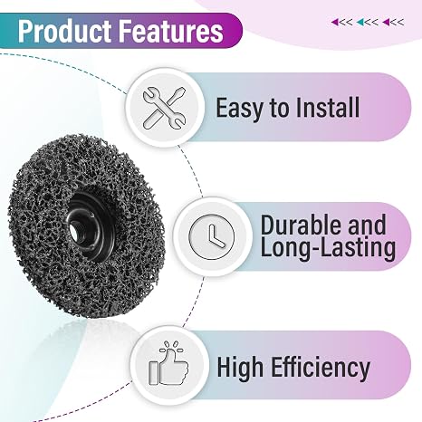 2 Pcs 0513041 Paint Eater Replacement Disc for Rotating Palm Sander | 4-1/2 Inch Disc, Durable Abrasive Material, Fast Paint Removal, Easy Replacement