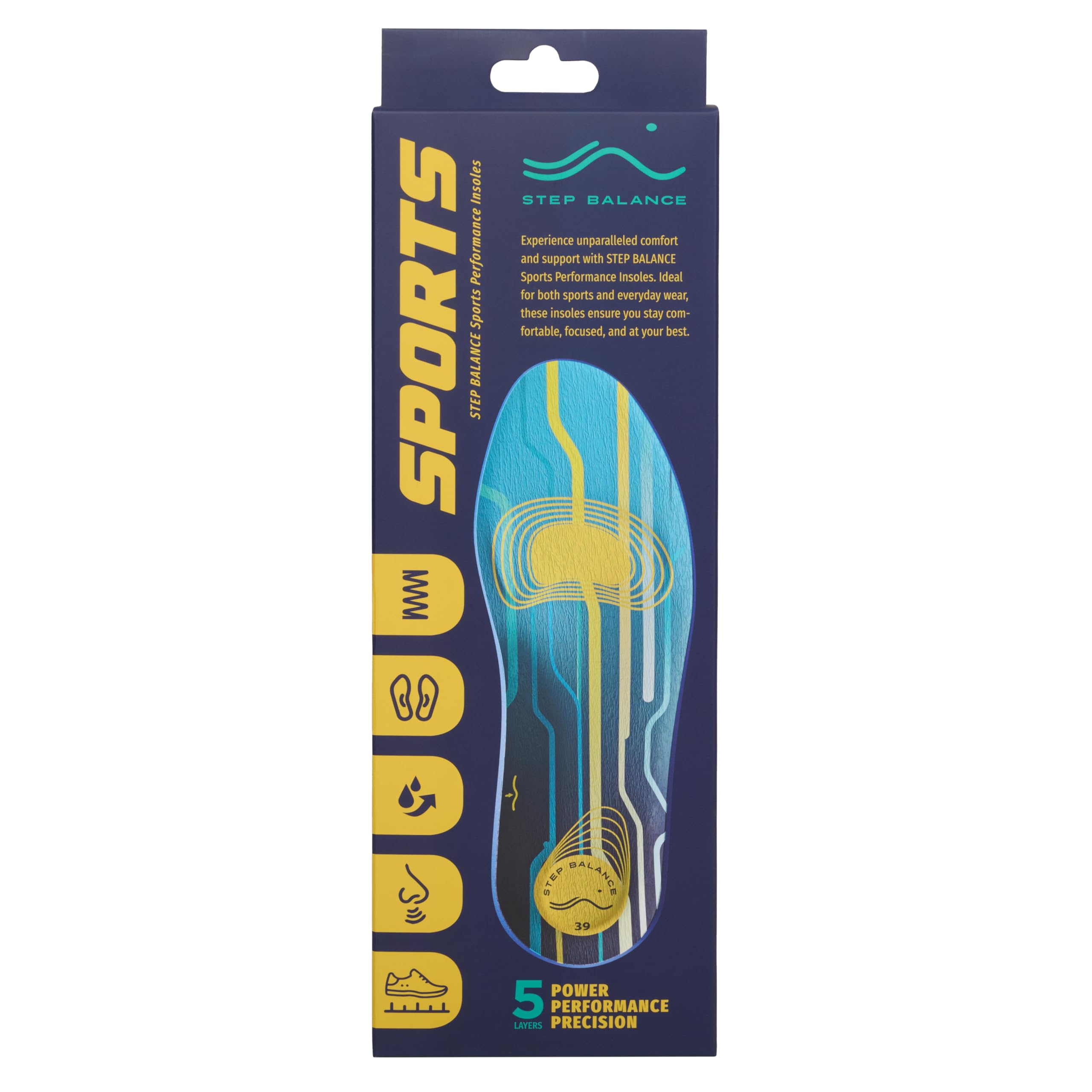 Plantillas Deportivas Fibra de Carbono 5 Capas – Absorción de Impactos, Soporte Arco Plantar – Running, Fútbol, Pádel – Hombre y Mujer, Talla EU 42