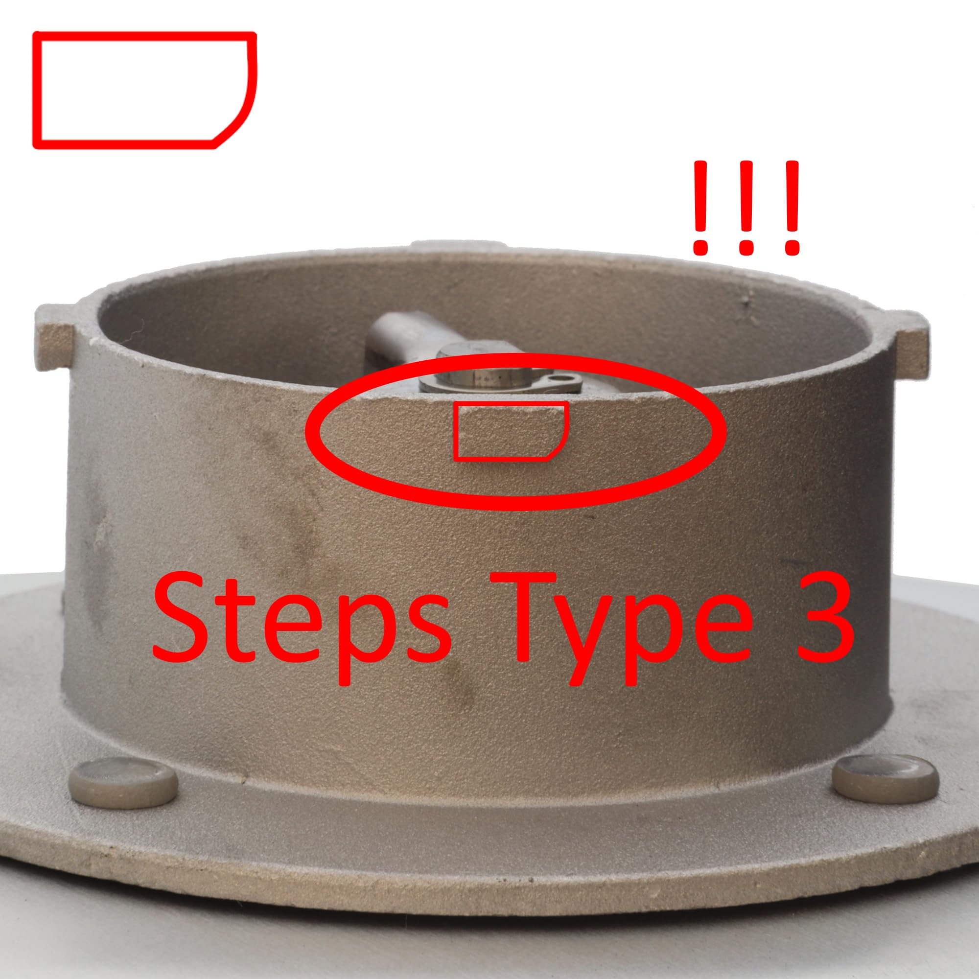 Kenwood - Cesta contenedor para panificadora DBM450 BM350 BM450, 180 mm
