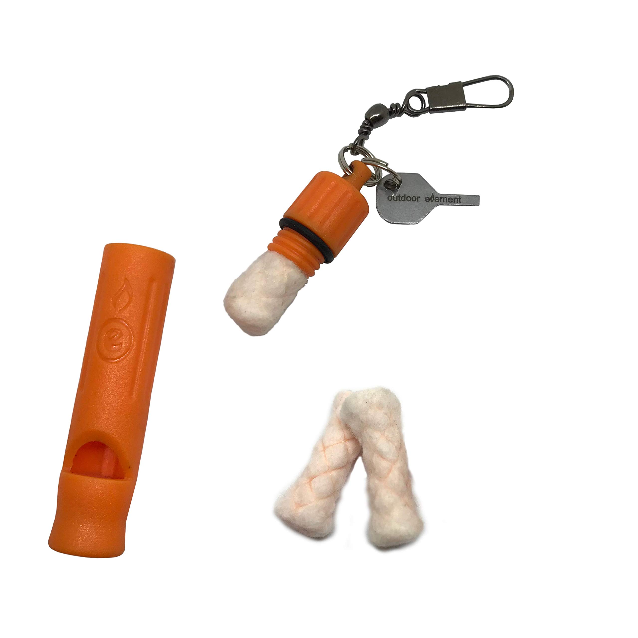 OUTDOOR ELEMENT Wombat Whistle Vial Accessory Kit (Orange) - Image 2
