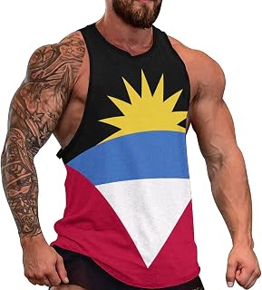 TAIZIYEAH Cow Print Mens Tank Tops Summer Sleeveless T-Shirt Casual Quick Dry Workout Muscle Shirts