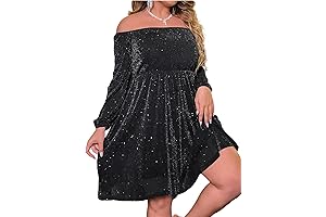 Women Plus Size New Year's Eve Dress