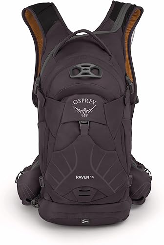Miniatura 6 de Osprey Raven 14L - Mochila de ciclismo para mujer con depósito hidráulico, color gris Space Travel