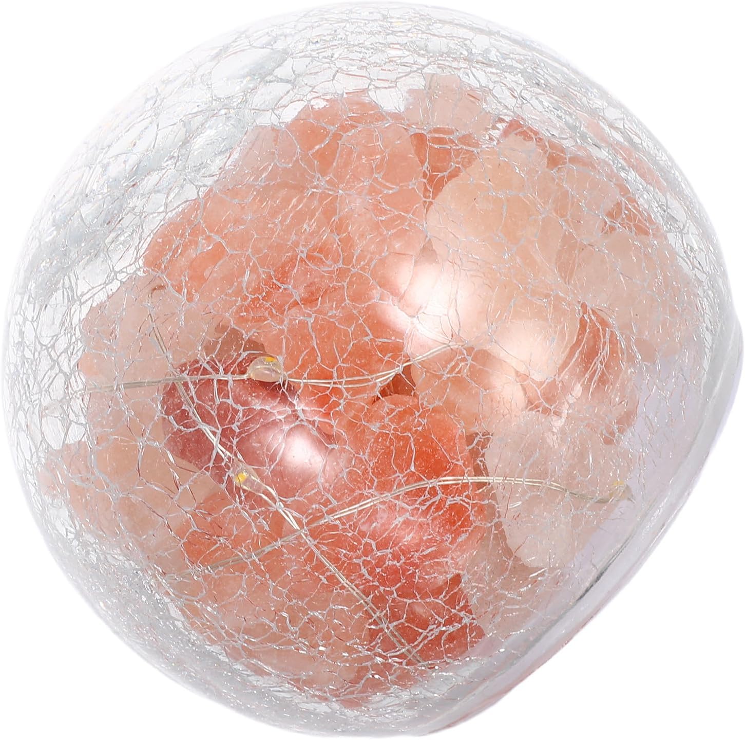 Himalayan Crystal Salt Light 4.5v Warm Glow Small Decorative Night Light Natural Salt Rock for Home Indoor Ambient Lighting