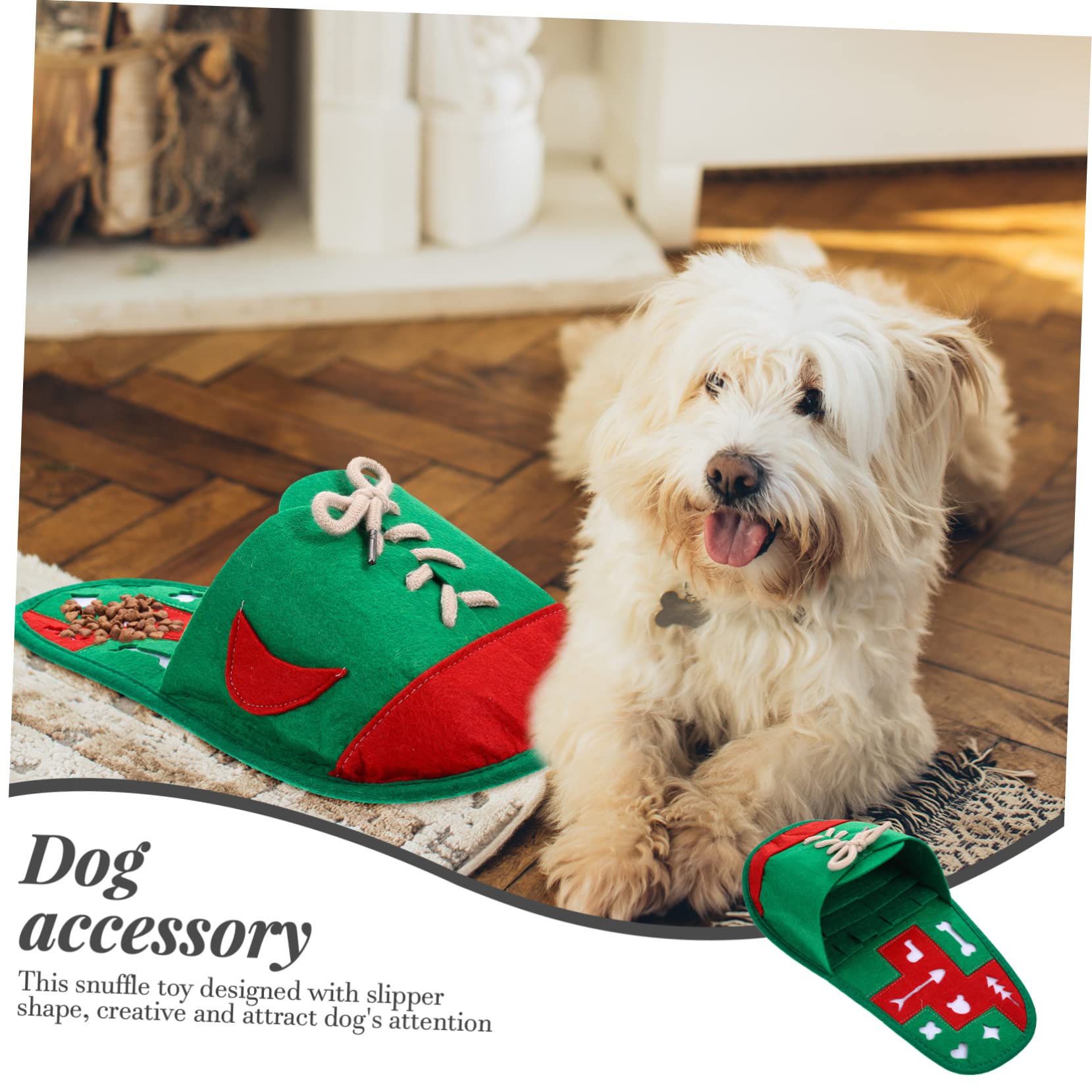 BESPORTBLE 4 Piezas Juguete para Mascotas con Fugas Dog Toys Accesorio para Cachorros Juguete de Tela de Fieltro colchoneta para Mascotas Juguetes para Perros pequeños Suministro de Cachorro