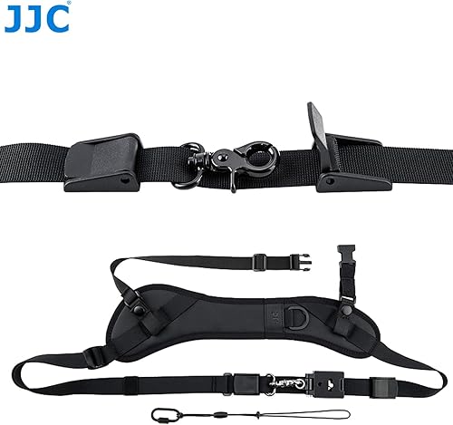 Miniatura 2 de JJC NS-PRO1M Correa ajustable de liberación rápida, correa cruzada, correa para cámara, correa de hombro rápido, transpirable y cómoda, correa de