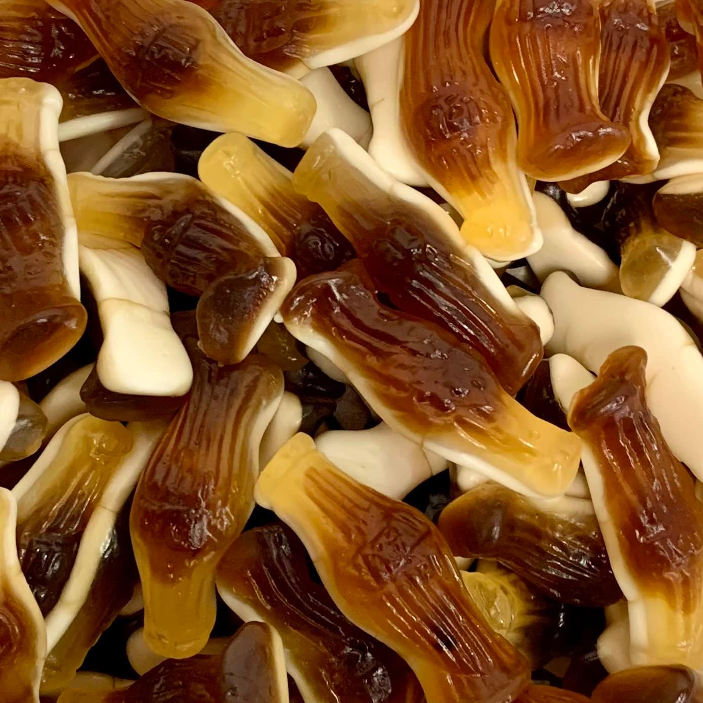 Jelly Filled Cola Bottles 1kg Share Bag by The Gourmet Sweet Company