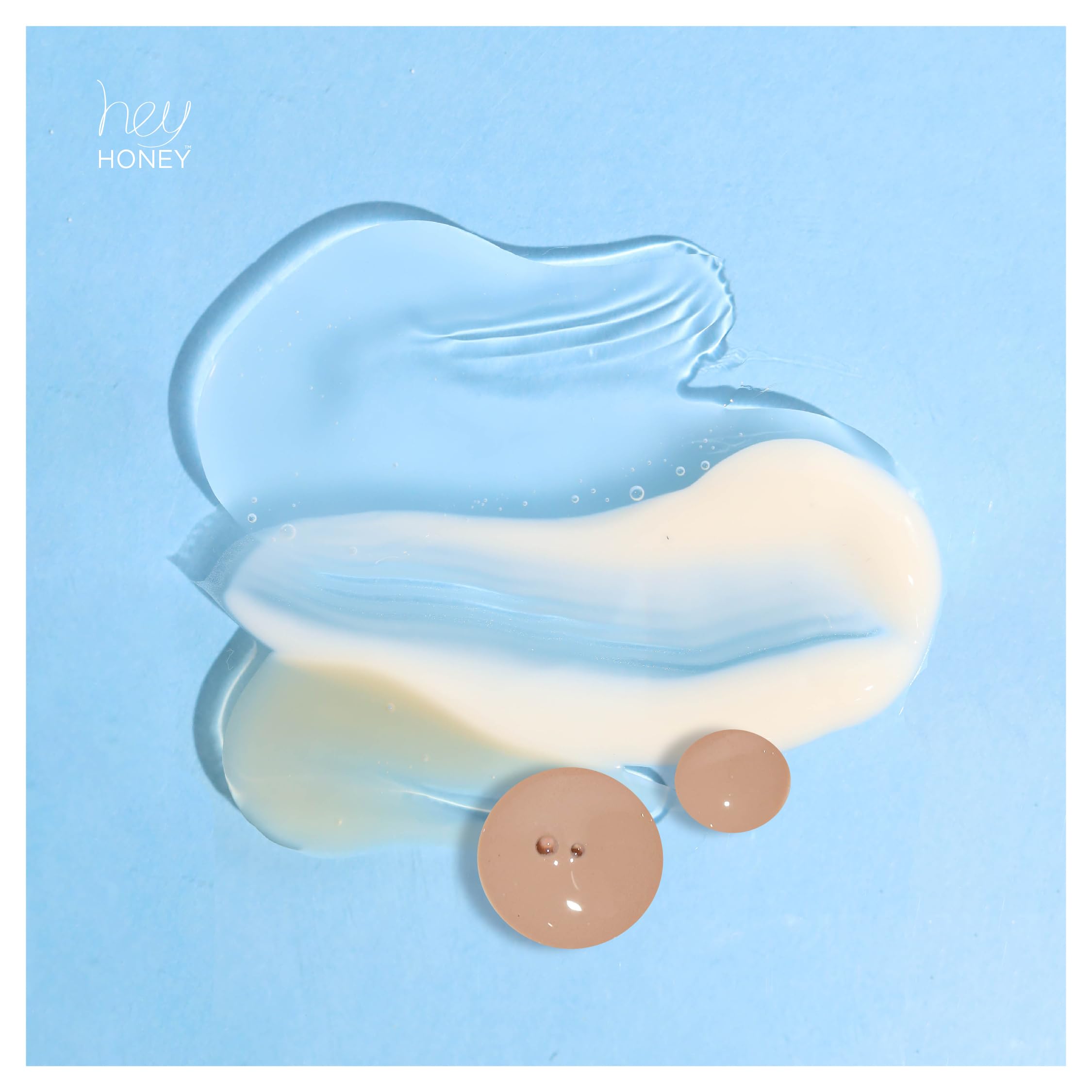 Hey Honey Skincare Be Clear - Acne Spot Treatment Overnight, Pimple Drying Lotion, Use Over Zits Whitehead & Blemishes 1 OZ