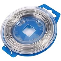 Vista 3 de Alambre de bloqueo de seguridad giratorio de acero inoxidable .032, 100 pies / 98.4 ft, utilizado para reparar motocicletas, aviones