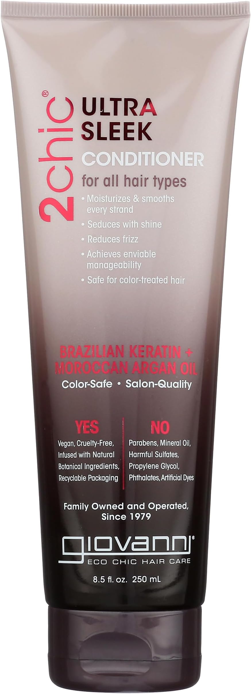 Organic 2Chic Brazilian Keratin & Argan Oil Conditioner