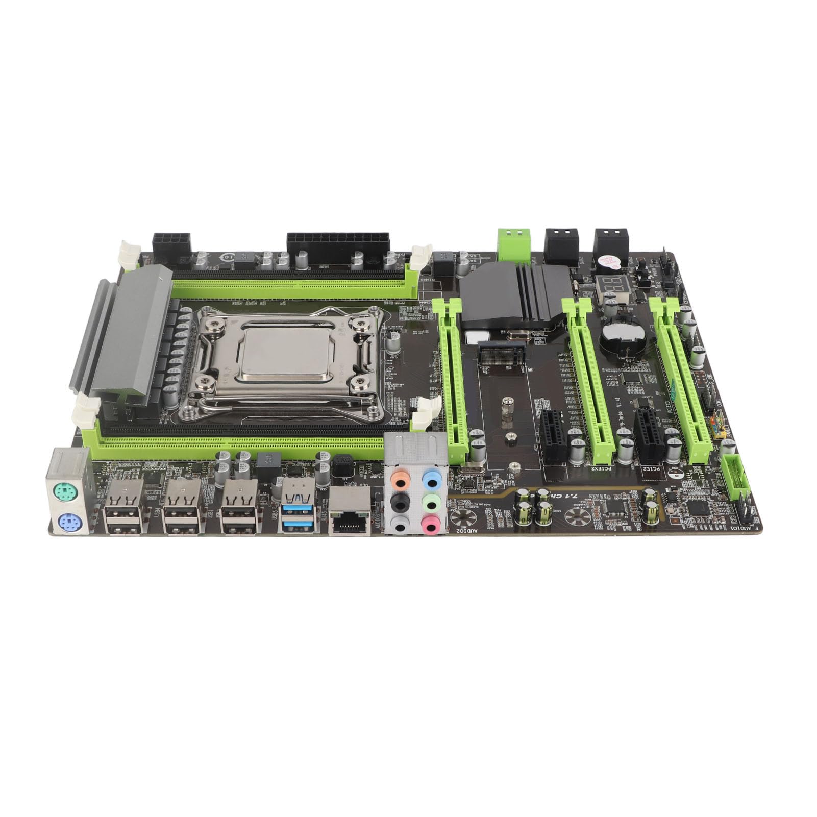 Płyta Główna do Komputerów Stacjonarnych, DDR3 4xDDR3 DIMM, Interfejs NVME M.2, 8-fazowe Zasilanie do Wymiany Komputera, z Interfejsem Modułu Karty Sieci Bezprzewodowej, dla