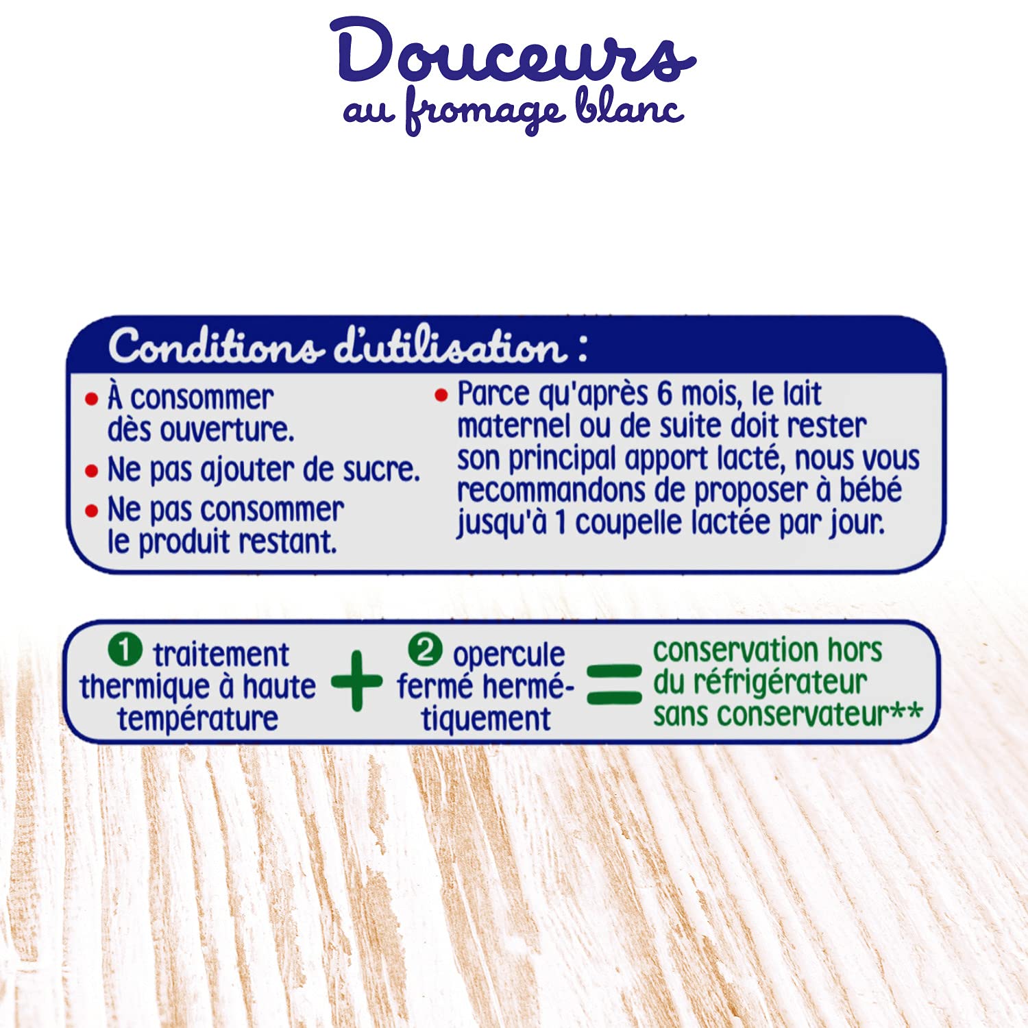 Blédina, Dessert au fromage blanc pour bébé, Dès 8 Mois, Fraises 4x100 g (Lot de 6)