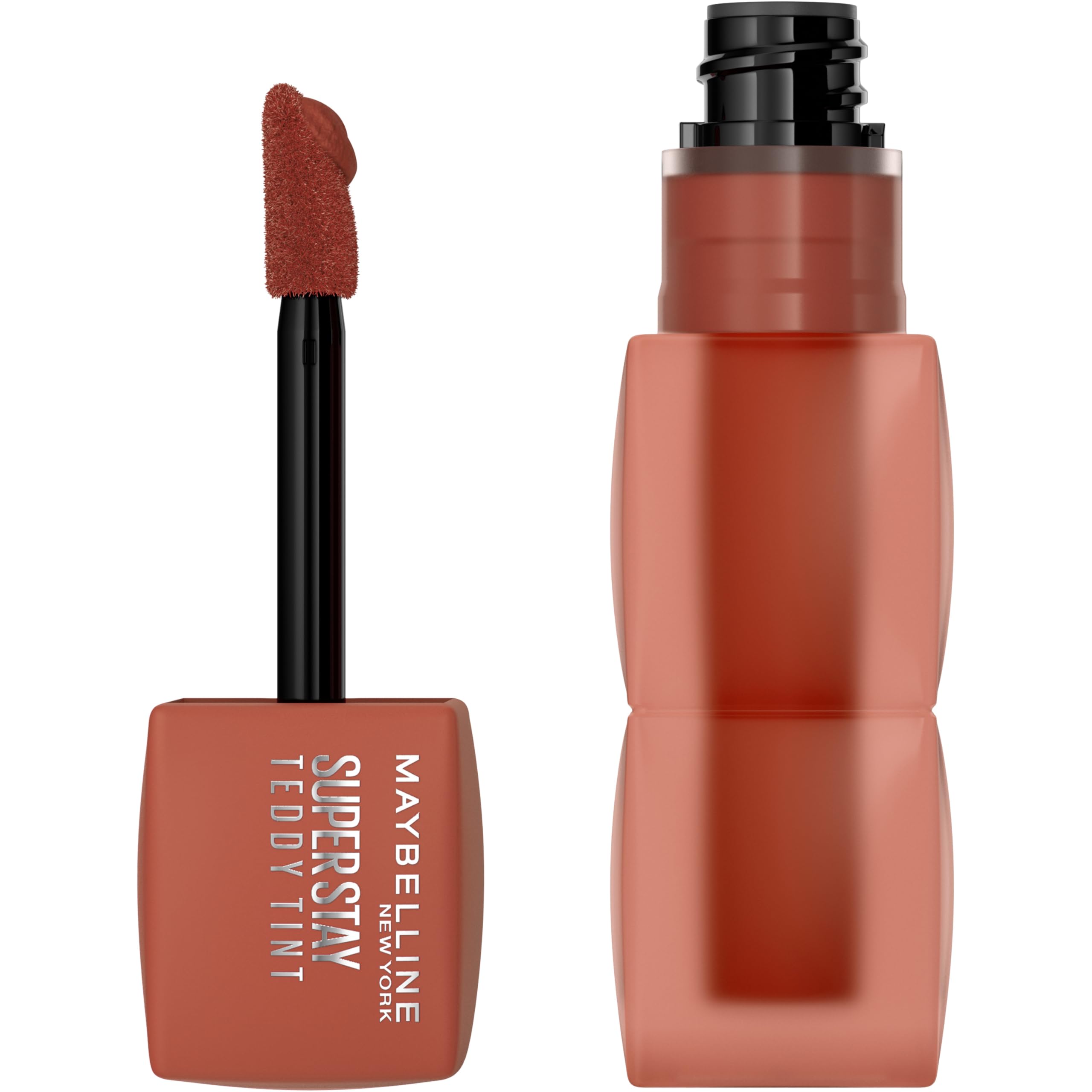 MAYBELLINE Super Stay Teddy Lip Tint, Long Lasting Matte Lipstick for Up To 12HR Wear, Faux Freckle, 1 Count FAUX FRECKLE 0.17 Fl Oz (Pack of 1)