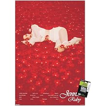 Trends International Jennie Ruby - Track List Wall Poster with Pushpins, 34L x 22.4W, Premium Poster & Push Pin Bundle