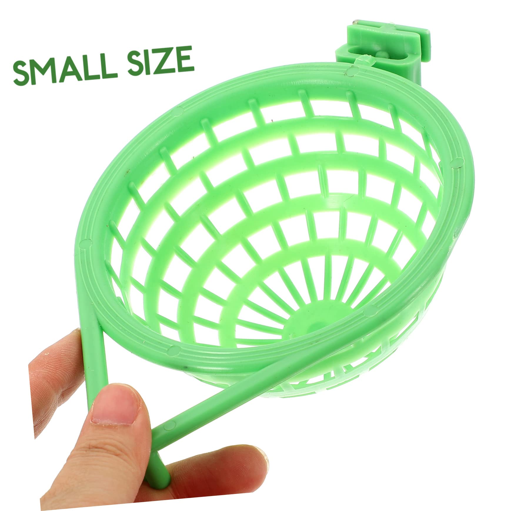 Beavorty 2pcs Pigeon Nest Basin Nest Plastic Bird Cage Hanging Hummingbird Multi- Bird Basin Parrot Cage Hanging Nest Nesting Pads for Hens Bird Hideaway Parrot Nest Simple