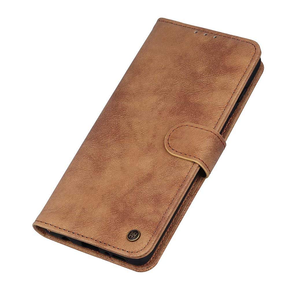 LEYAN Leder Folio Hülle Für Xiaomi Poco M3 – Brieftaschen-Design Mit Kartenfächern & Ständerfunktion