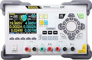 Rigol DP822A Programmable Linear Dc Power Supply,2 Channels,180W Total Power,Maximum Output Range 20V/5A || 5V/16A