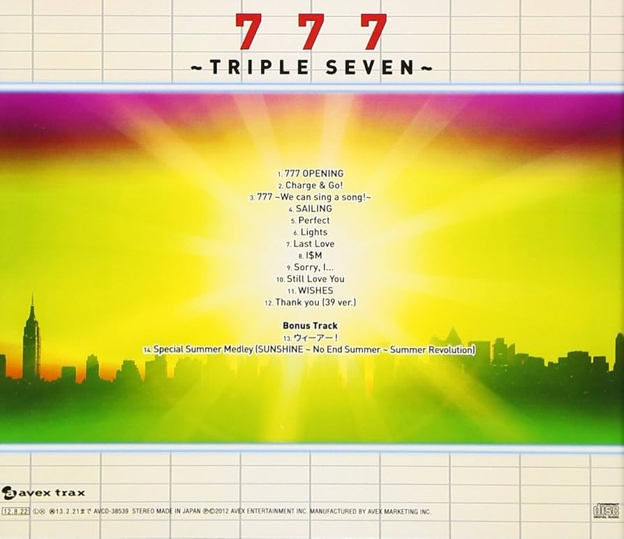 Amazon.co.jp: 777 ~TRIPLE SEVEN~ - AAA: ミュージック