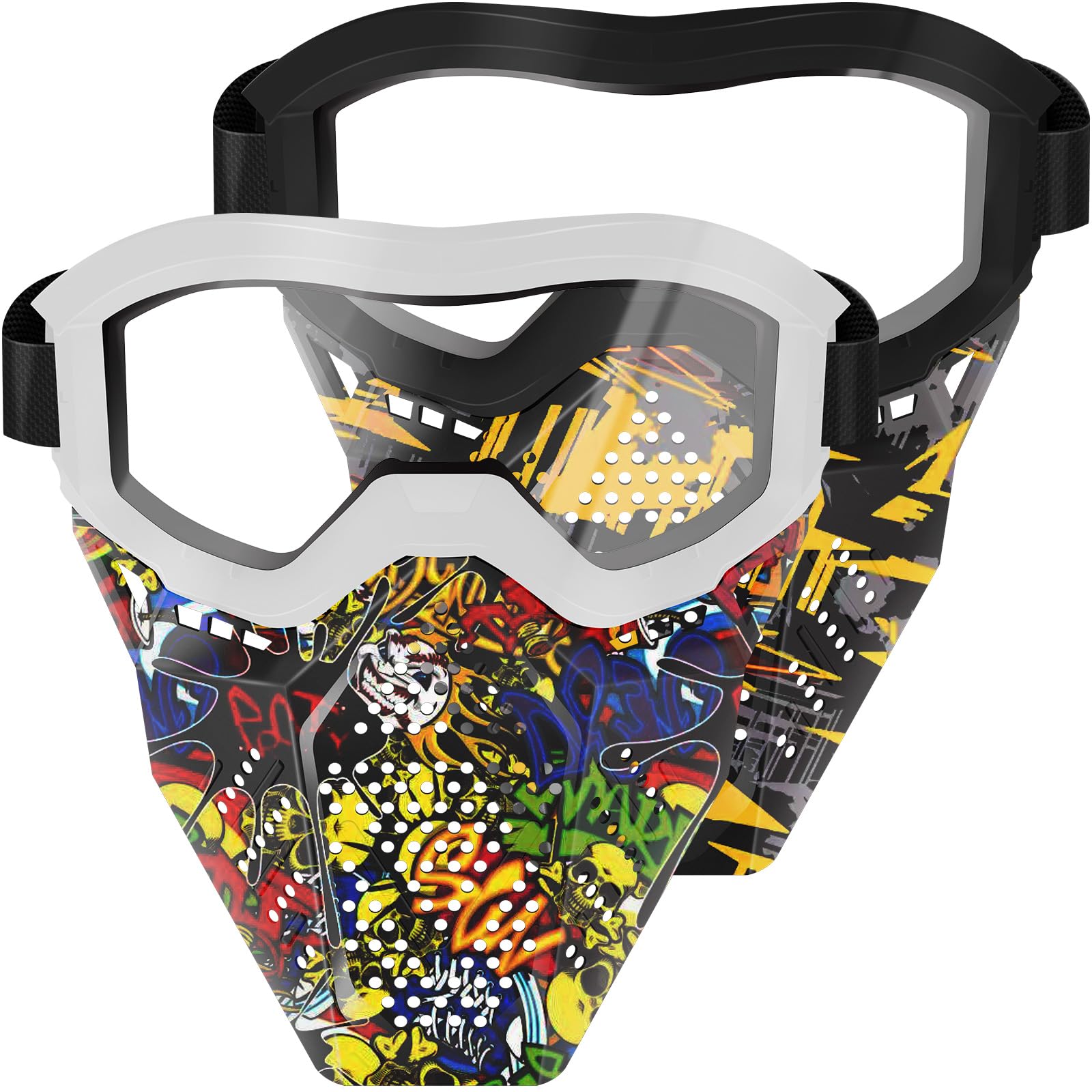 Tactical Mask Compatible with Nerf Rival, Apollo, Zeus, Khaos, Atlas, Artemis Blasters Rival Mask