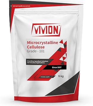 Microcrystalline Cellulose Powder Type 101-5 kg 11 lb - Tablet Binder Direct Compression DC Excipient Filler