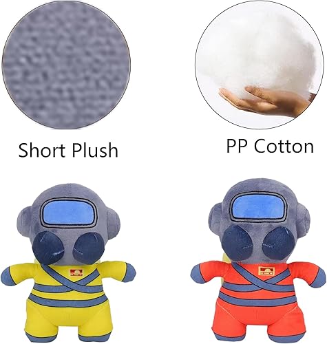 Miniatura 6 de Lethal Company - Peluche para empleados de Lethal Company 2024, peluche de algodón suave, gato blanco, regalo de compañía letal para niños fanáticos