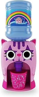 – Tiny Water Dispenser Machine for Dollhouse Furniture, Juice, Beverage | Miniature Desktop Water Dispenser, Best Gift for Boys and Girls (Cat)