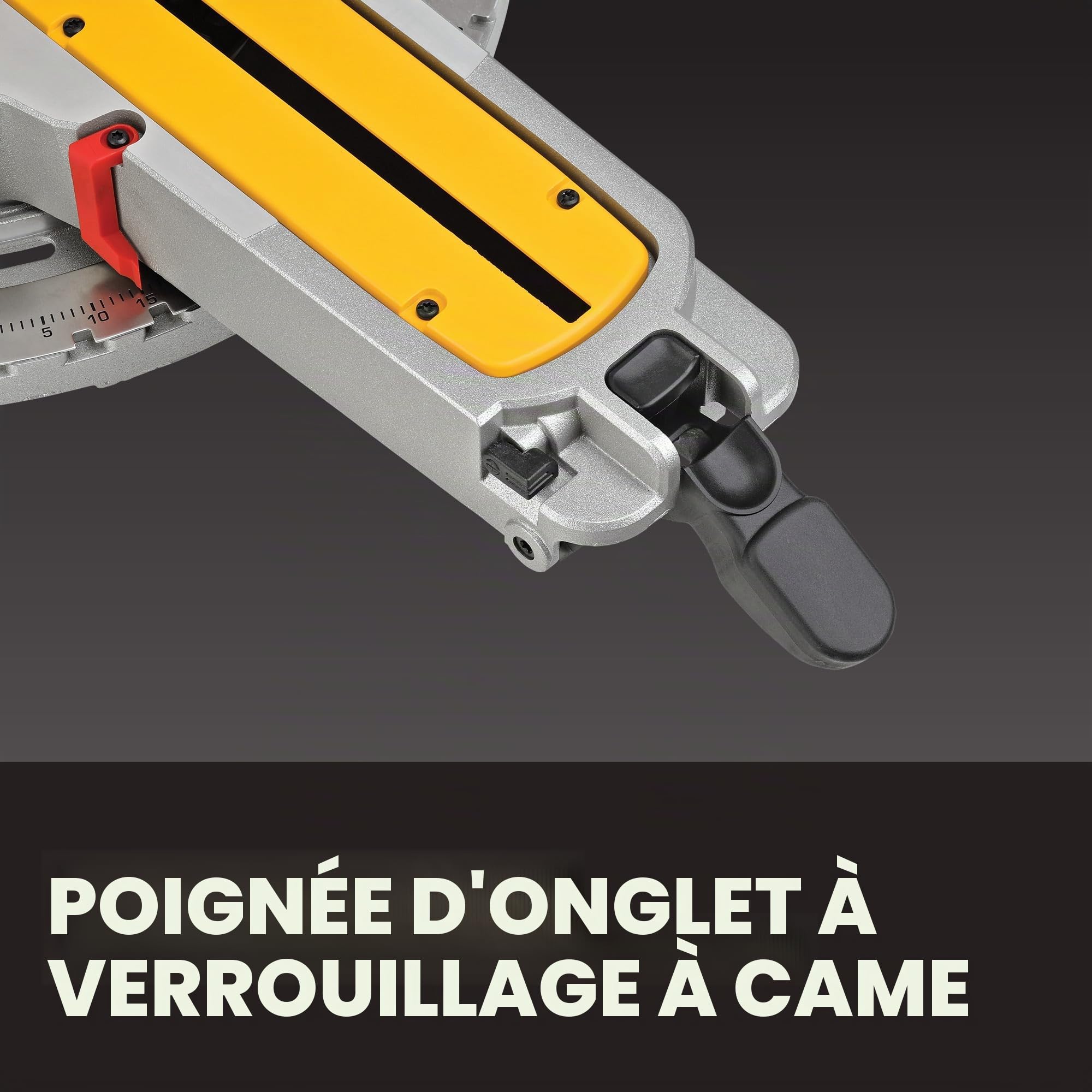DEWALT Scie à onglets radiale XPS 1675W DWS780
