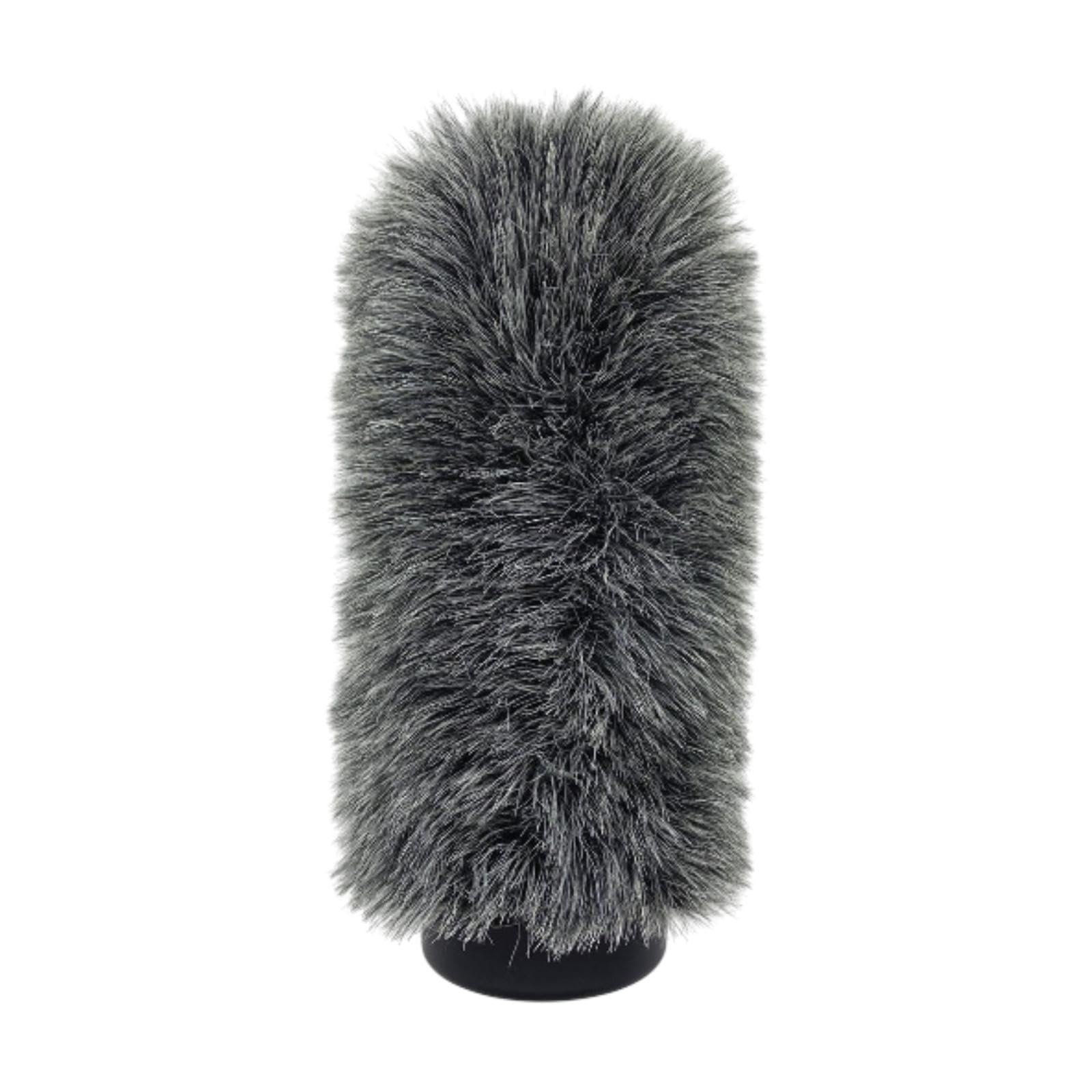 ATORSE Mic Deadcat Wind Muff Soft Wind Screen for NTG 1 2 3 4 Interview Outdoor Use 18CM-picture-12