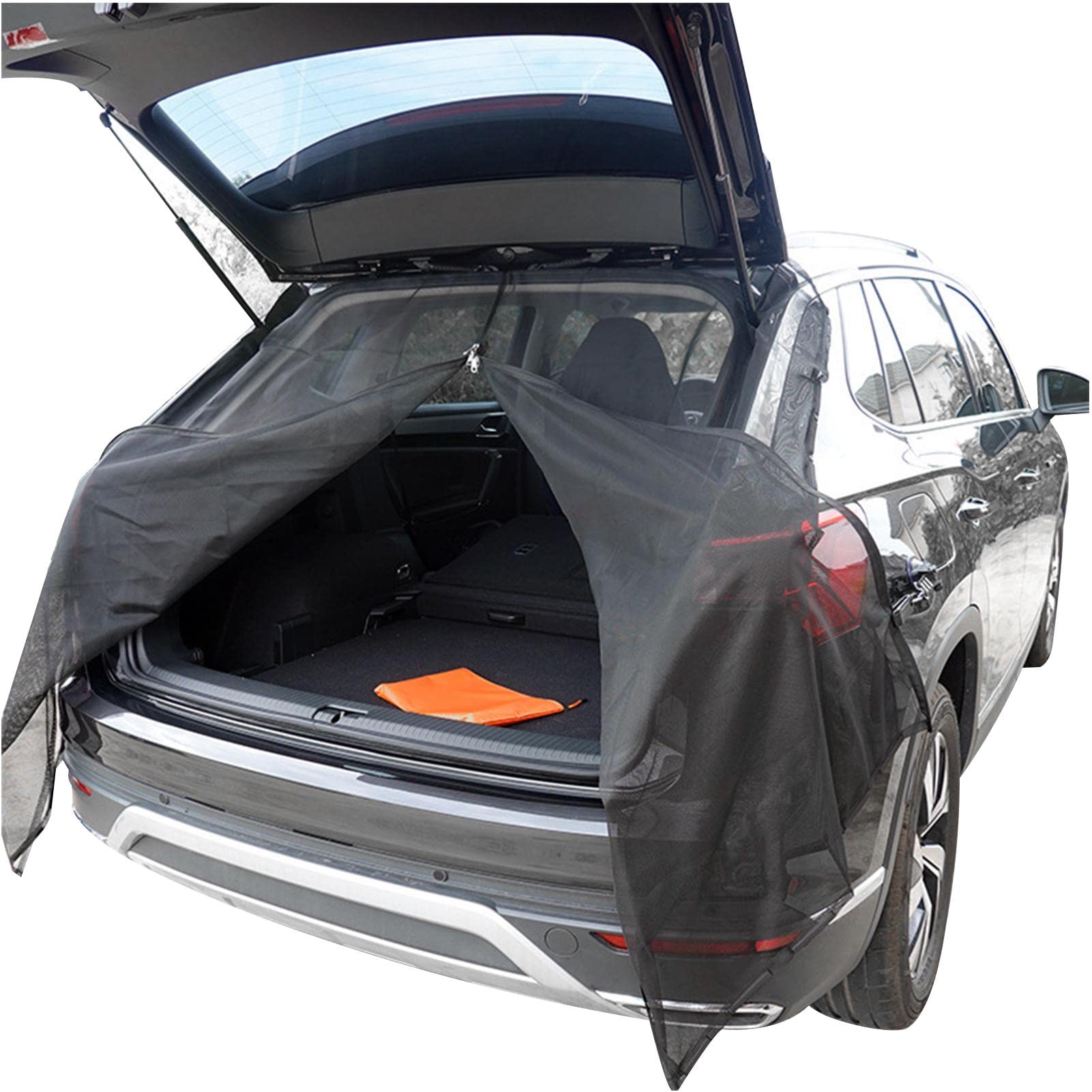 Moustiquaire Voiture Élastique - Filet Pare-Soleil Et Insectes Pour Portières - Transparent Et Respirant