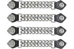 GARGOYLE BELLS Motorcycle Vest Extension (4Pcs)