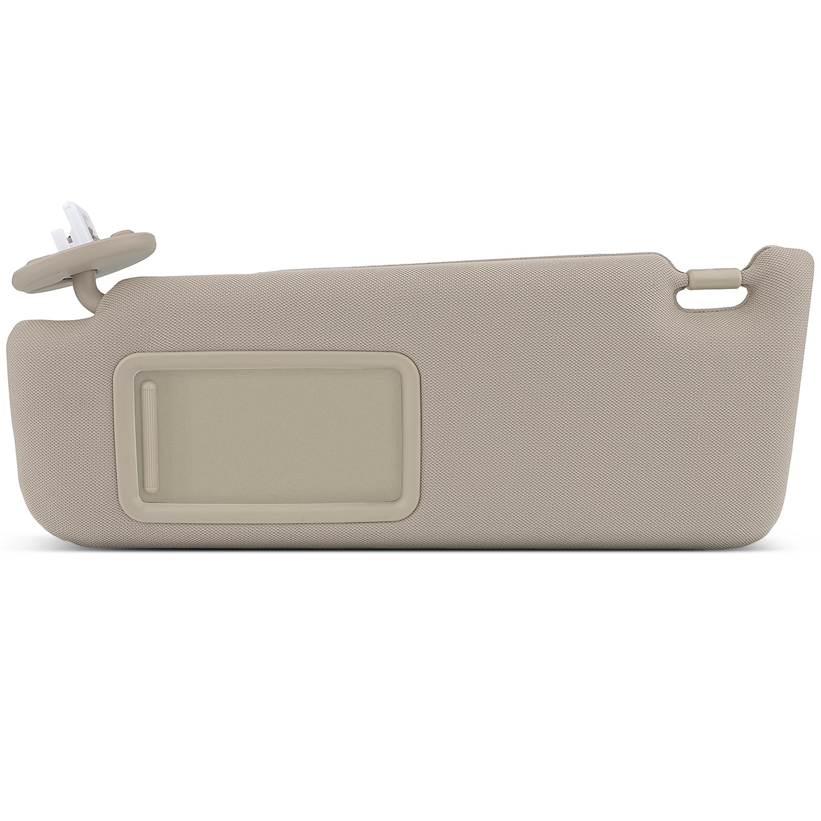 Beige Left Driver Side Car Sun Visor With Sunroof for 2012-2017 For Toyota For Camry,Replacement Assembly 74320-06610-B1,74320-06610-B,74320-06611-B2,74320-33F40-B0 (with mirror)