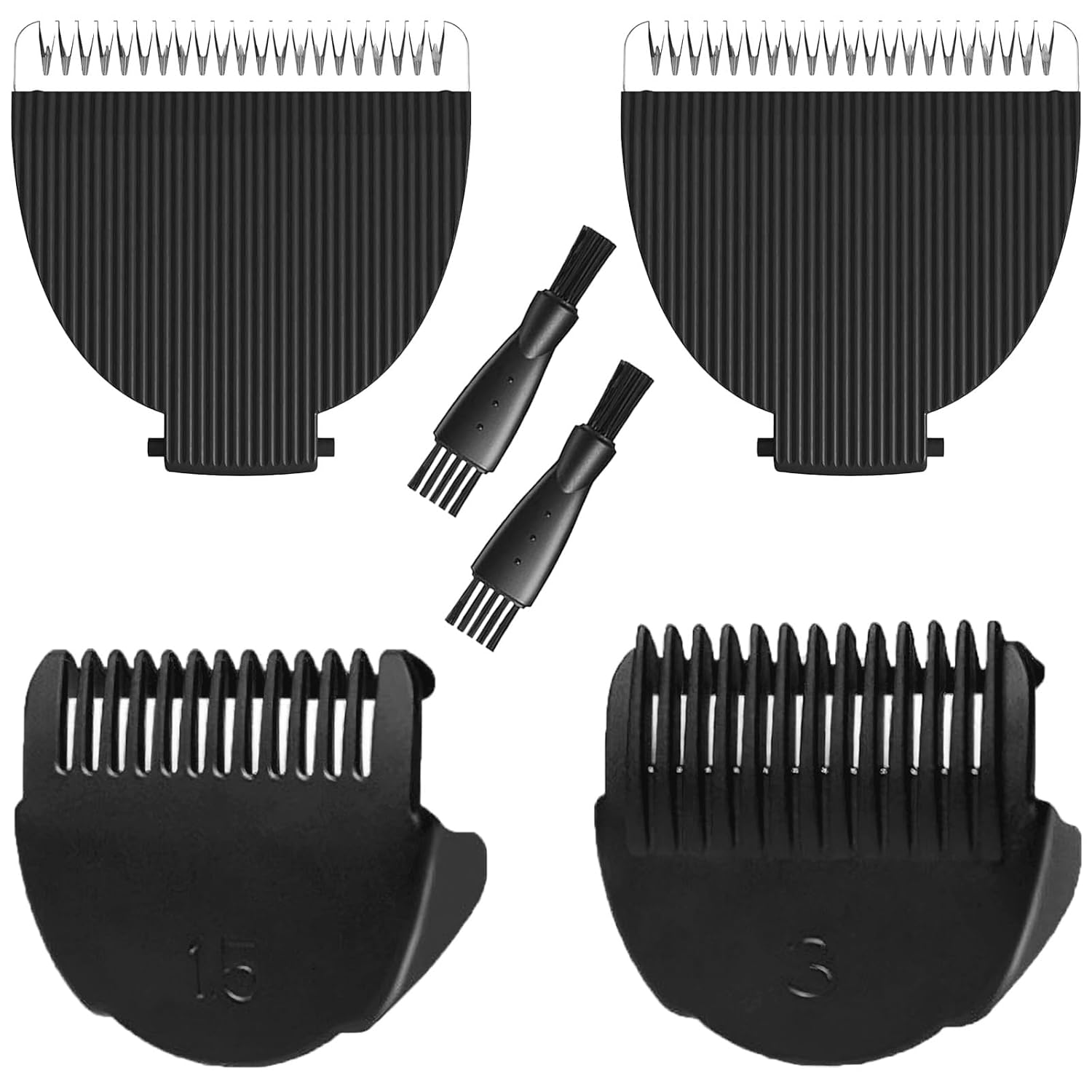 MANSPOT Replacement Blades for Groin Hair Trimmer - 2 Pack