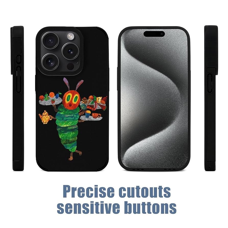 Amazon.co.jp: iPhone 15 Proケース はらぺこあおむし iPhone 15