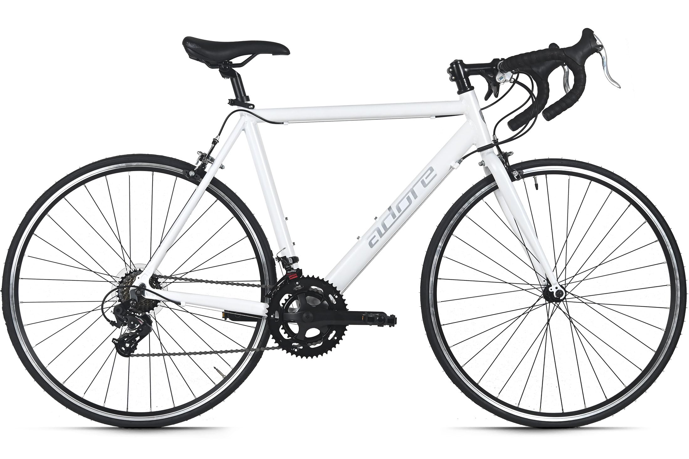 Adore Rennrad 28'' Racer Alu Weiß 14 Gänge (51 cm) Sport & Freizeit