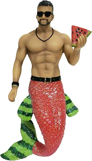 December Diamonds 55-55156 Merman Ornament - Thumbnail 2