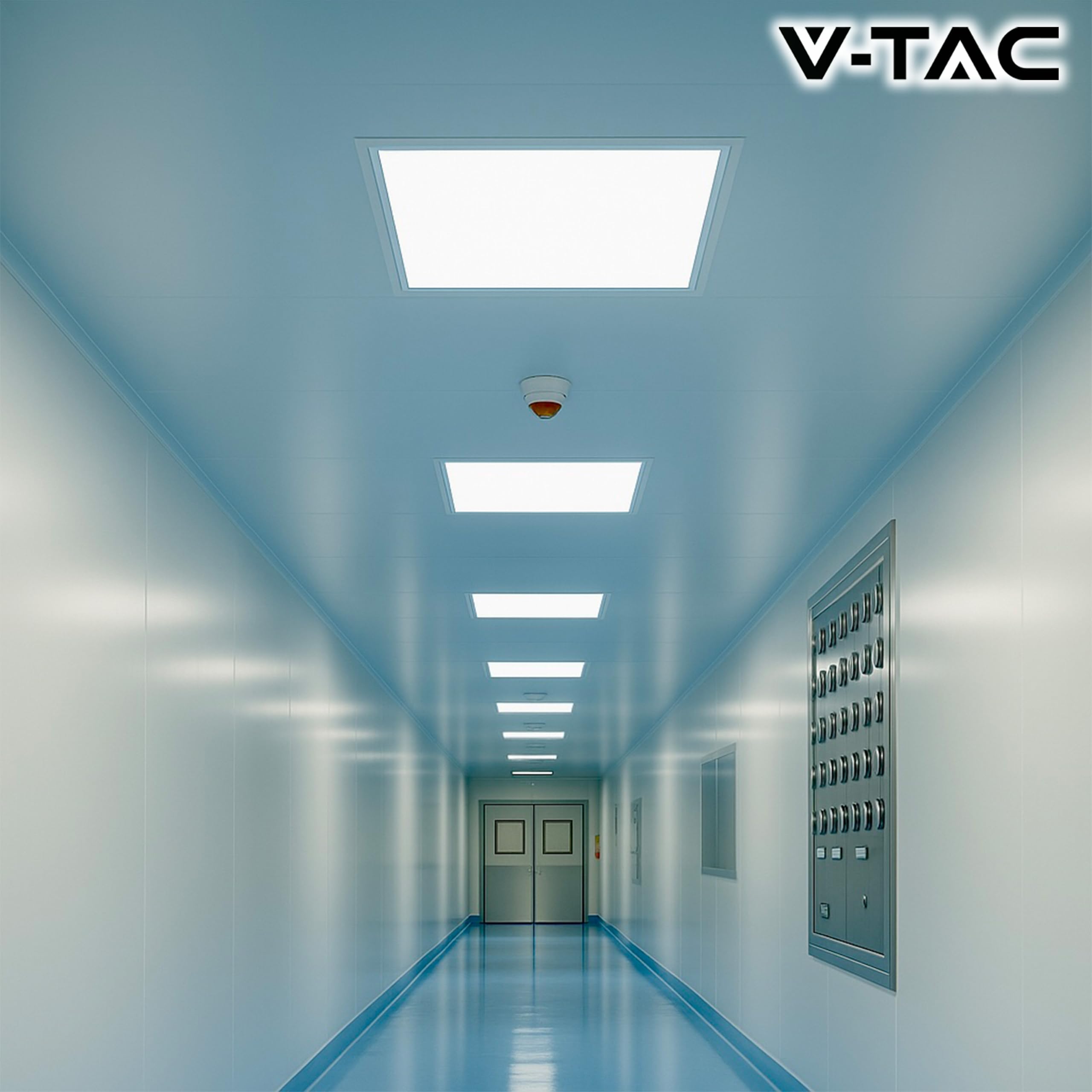 V-TAC 8x Pannelli LED da Incasso 36W - Chip Samsung - Lampada Quadrata 60x60 cm - 4320 Lumen - IP20 - per Soffitto, Ufficio, Casa, Negozio - Plafoniera - Luce 4000K Bianca Naturale