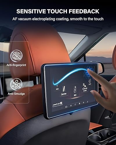 Miniatura 4 de Para 2 piezas 2022 2023 2024 Kia Carnival 12.3 pulgadas pantalla táctil de asiento trasero Protector de pantalla de alta claridad - Accesorios de