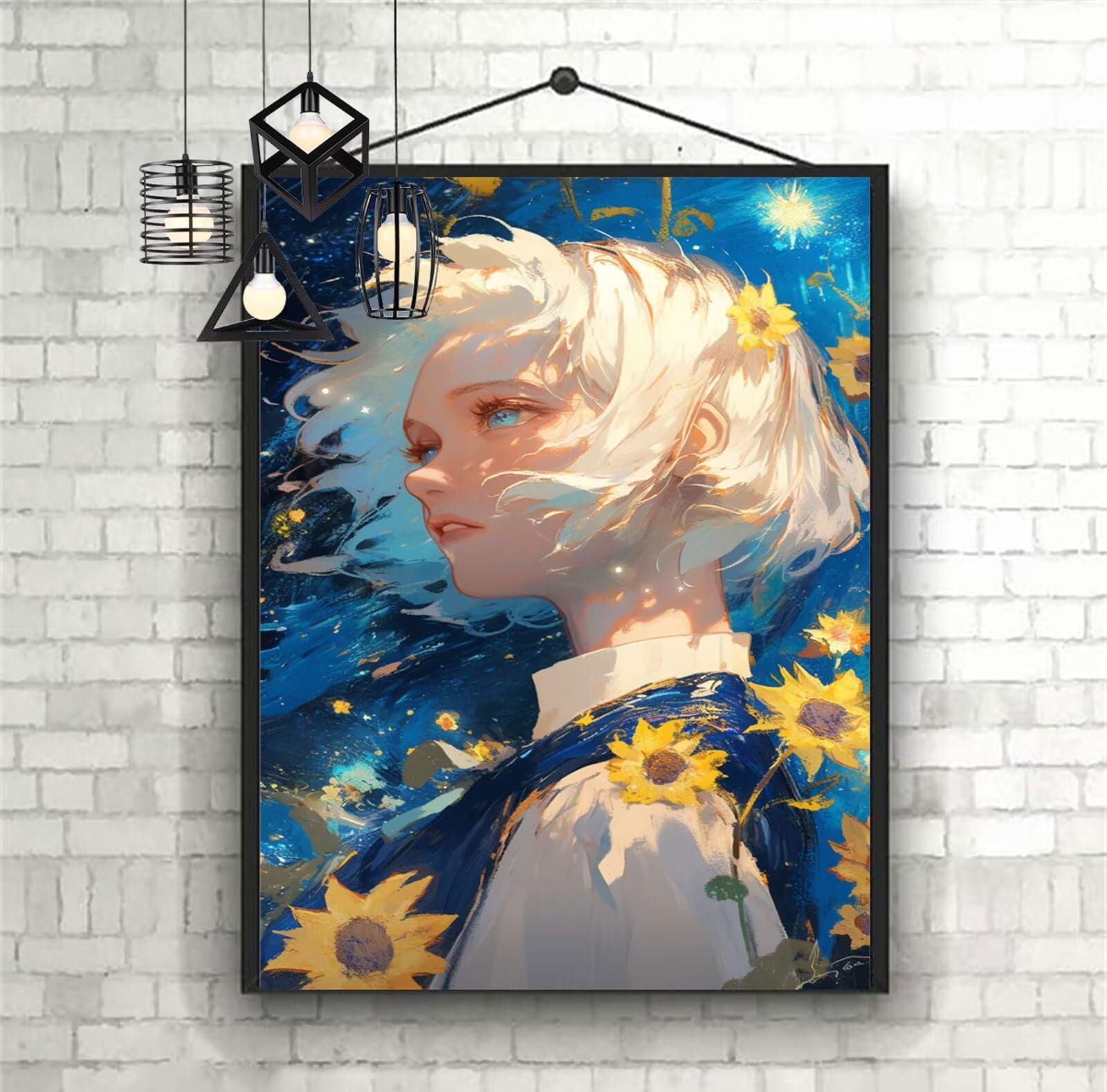 Diamentowe malowanie śliczne diamentowe malowanie dzieci 100x150cm 2025 abstrakcyjne malowanie diamentowe, DIY diamentowe rysunki ścieg krzyżykowy rzemiosło dla dorosłych, obraz diamentowy dekoracja