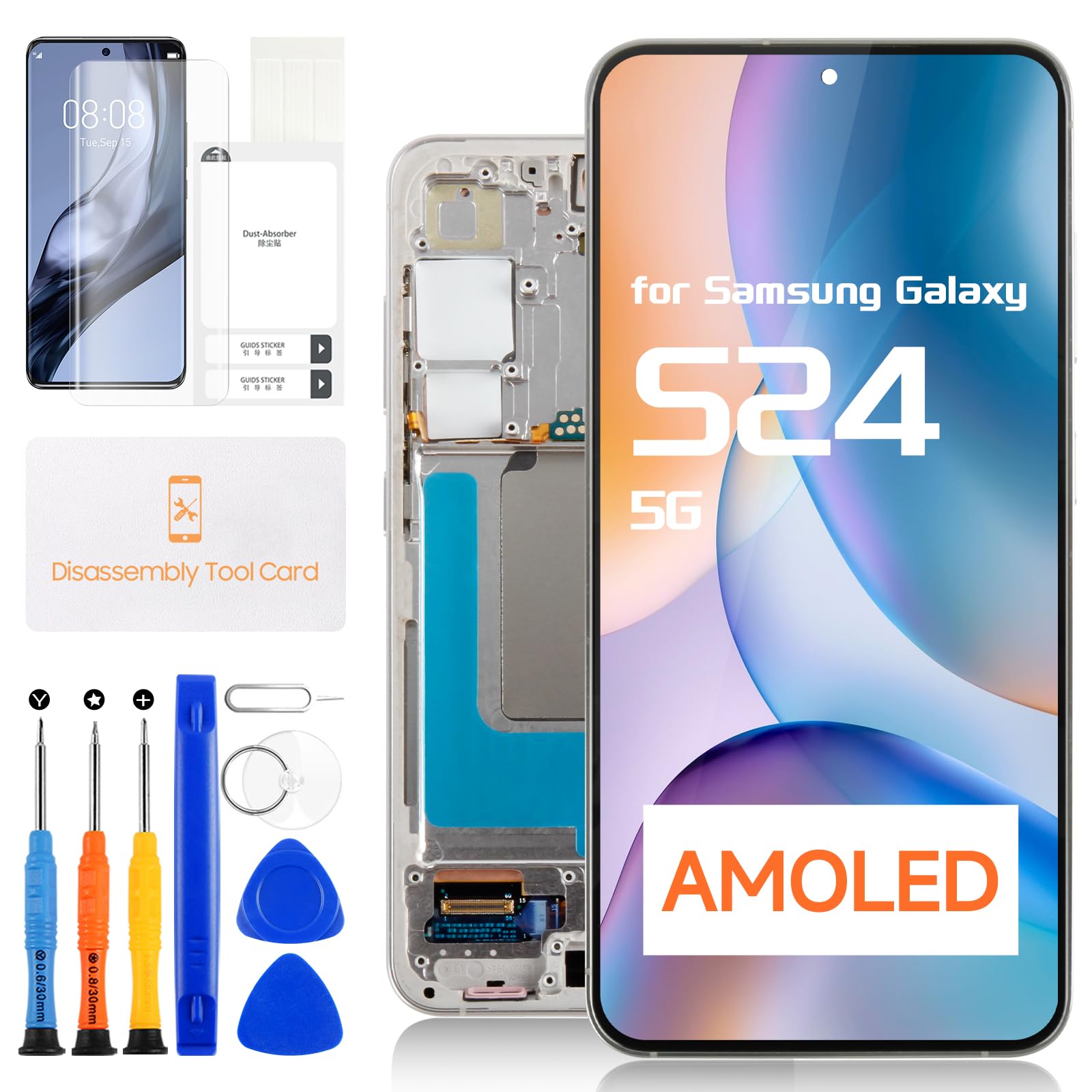 Amazon.com: Original for Samsung Galaxy S24 5G Screen Replacement