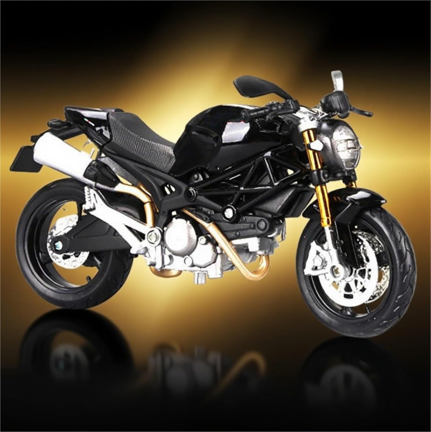 MAKUTU Scale Motorcycle Model 1/12 for Ducati Monster 696 Die-cast Alloy Motorcycle Model Models Collection Gift Tool