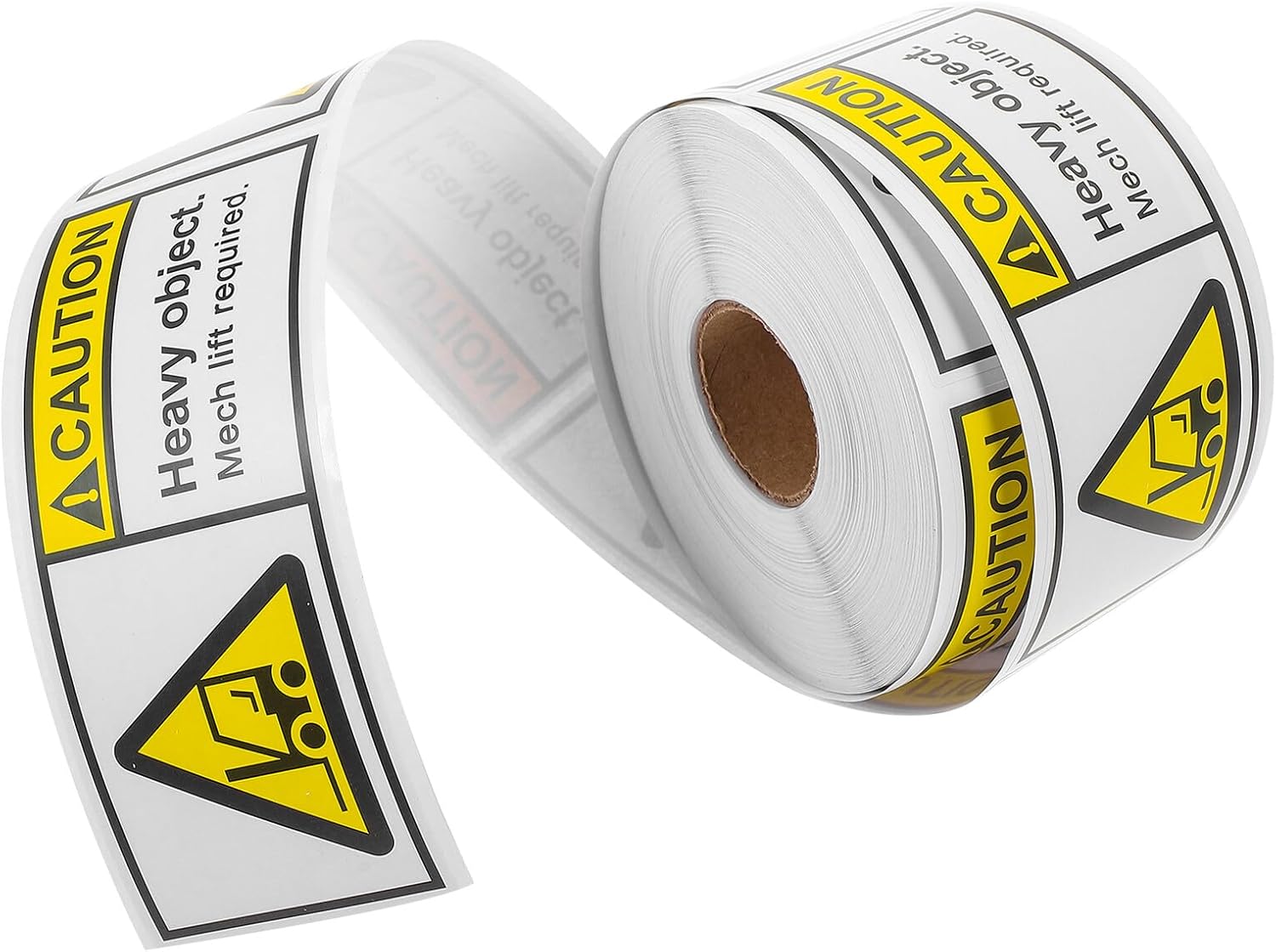 Garneck Heavy Duty Shipping Stickers Large Team Lift Warning Labels for Moving Boxes Strong Adhesive Packaging Caution Tags for Logistics and Warehouse Safety Labels Per Roll