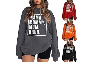 Printed Crew Neck Outfits