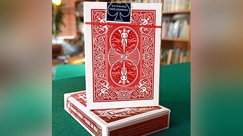 Murphy's Magic Supplies, Inc. Experts Thin Crushed Impreso en Web Press Rider Back Back (Rojo) Jugando a las cartas